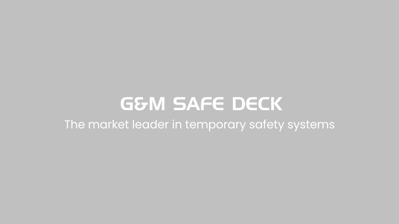 G&M Safety Decking logo
