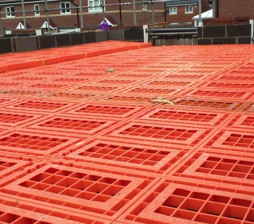 free standing Crash deck work platform