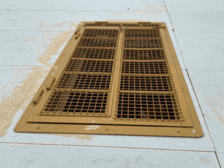 Safety Decking Hatch closed