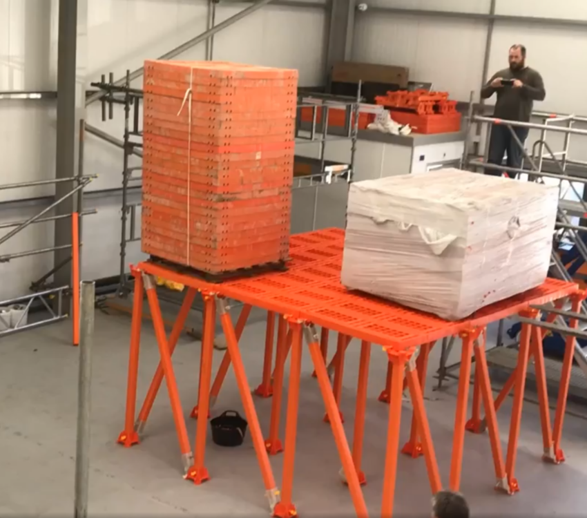 crash deck load testing