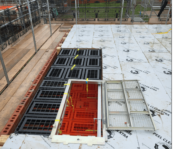 Stairwell Hatch for house construction